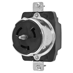 HUBBELL LOCKING RCPT 50A 480V 3P 4W