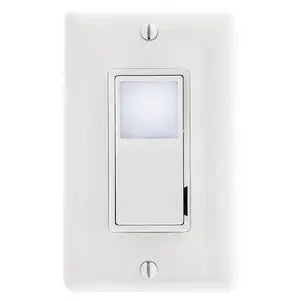 HUBBELL SWITCH DEC SP 20A 120V NL WH