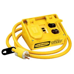 HUBBELL MULTISALIDA GFCI 20A 120V 4 SALIDAS
