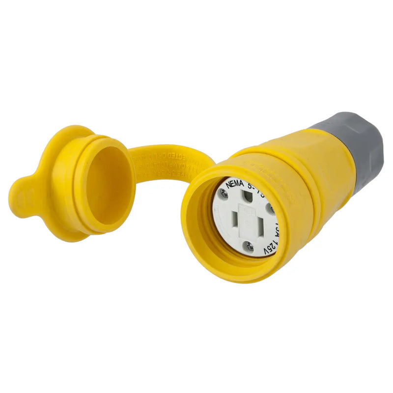 HUBBELL CONECTOR A PRUEBA DE AGUA 15A 125V NEMA 5-15R
