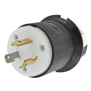 HUBBELL CLAVIJA T LOCK INSULGRIP 2P 3H 20 AMP 125V