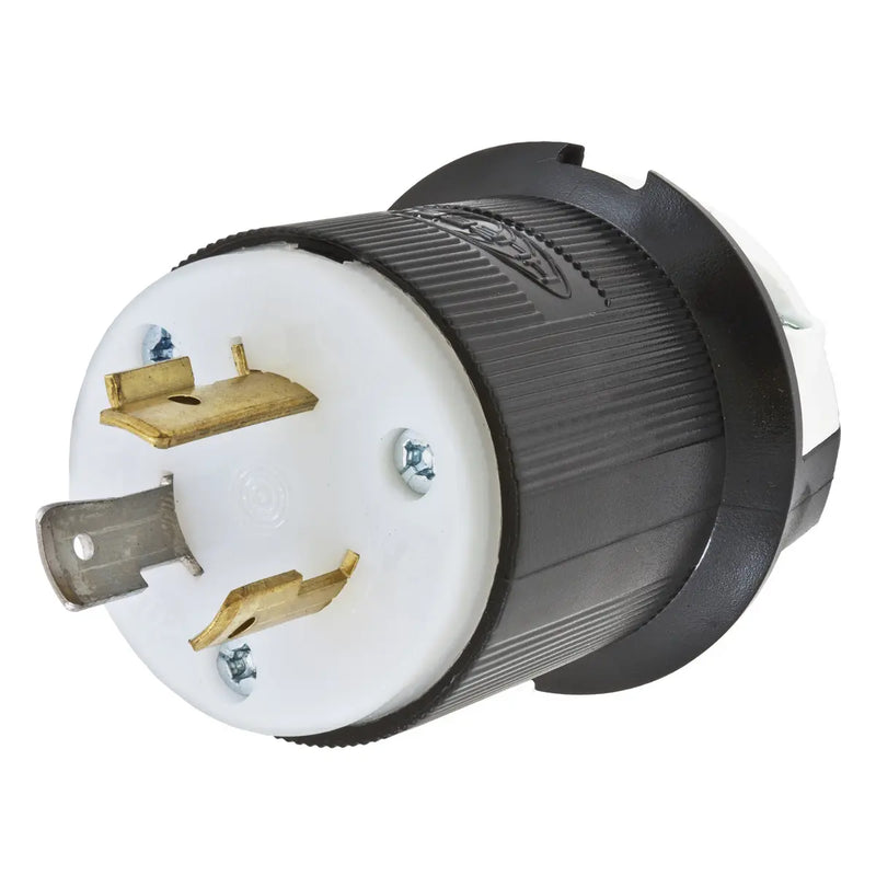 HUBBELL LKG PLUG 20A 277V L7-20P B/W HBL2331