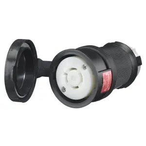 HUBBELL LKG WT S/SHRD CONN 20A3P 480V L16-20R HBL2433SW