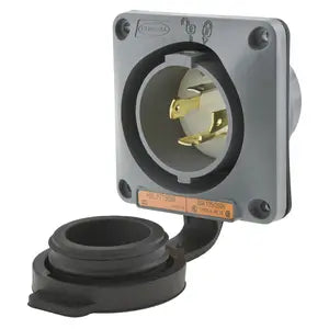 HUBBELL RECEPT MACHO T LOCK 30A 3P 4H 125/250V