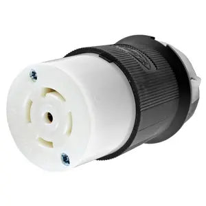 HUBBELL CONECTOR T LOCK INSULGR 4P 5H 30A 120-208V
