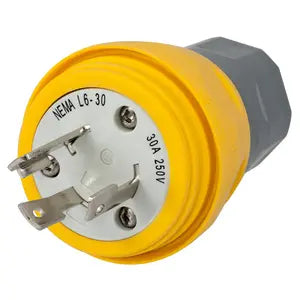 HUBBELL ENCHUFE TWIST-LOCK 30A 250V 2P 3CABLES L6-30P AMA