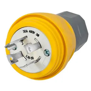 HUBBELL ENCHUFE HERMÉTICO 30A  480V 3PH NEMA L16-30P