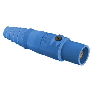HUBBELL ENCHUFE MACHO 1P 300A AZUL