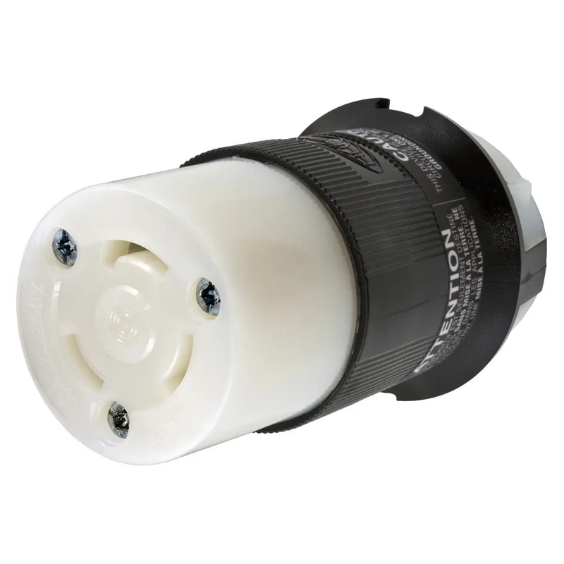 HUBBELL CONECTOR 1/2 VUELTA 3P 3H 30AMP 125-250V