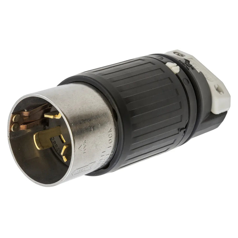 HUBBELL LKG PLUG CLAVIJA 50AMP 250VDC/600VAC 3P 4W