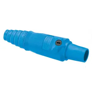 HUBBELL CONECTOR UNIPOLO HEMBRA 400AMPS AZUL
