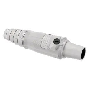 HUBBELL SINGLEPOLE 400A FEMALE PLUG WHITE HBL400FW