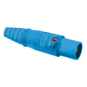 HUBBELL CONECTOR UNIPOLO 400AMPS MACHO AZUL