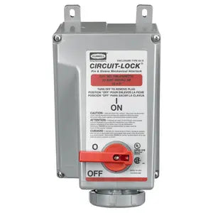 HUBBELL INTERLOCK MECANICO PYS 3P 4H 30A 480V
