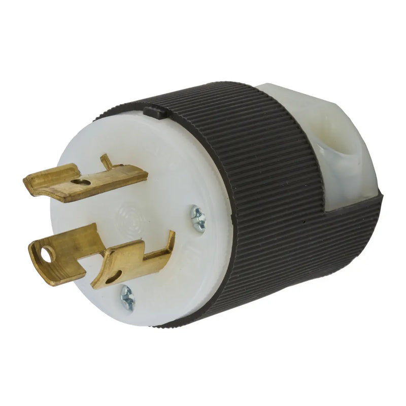 HUBBELL CLAVIJA 1/2 VUELTA 2P 3H 15AMP 250V NEMA L615 SIN TORNILLOS HBL4570C