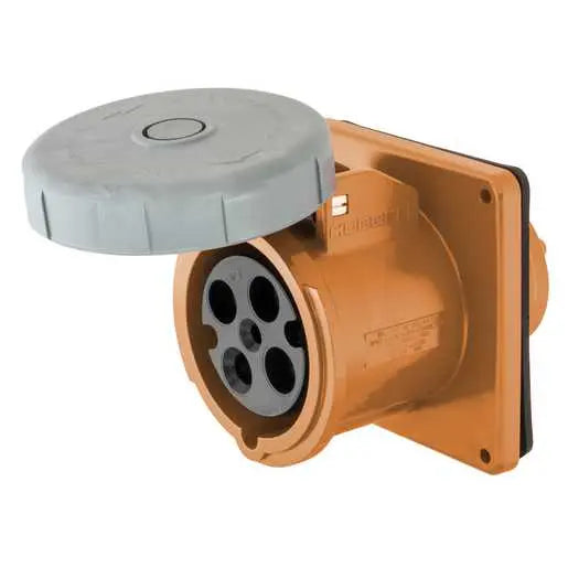 HUBBELL RECEPT. PYS 3P4H 250V HBL430R12W+MB302W (EQUIV.ARE3422)