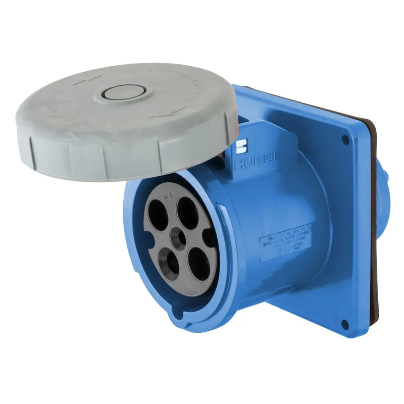 HUBBELL RECEPTACULO PYS GI 3P 3H 4H 250V 20A HBL420R9W