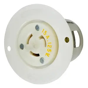 HUBBELL RECEPT 1/2V BRIDADO 2P 3H 15AMP 125V