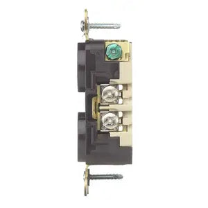HUBBELL DUP RCPT HD IND GRD 15A125V 5-15R BR