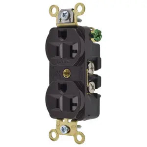 HUBBELL RECEP DUPLEX ENTRADA E.R 2P3H 20AMP 125V 5-20R