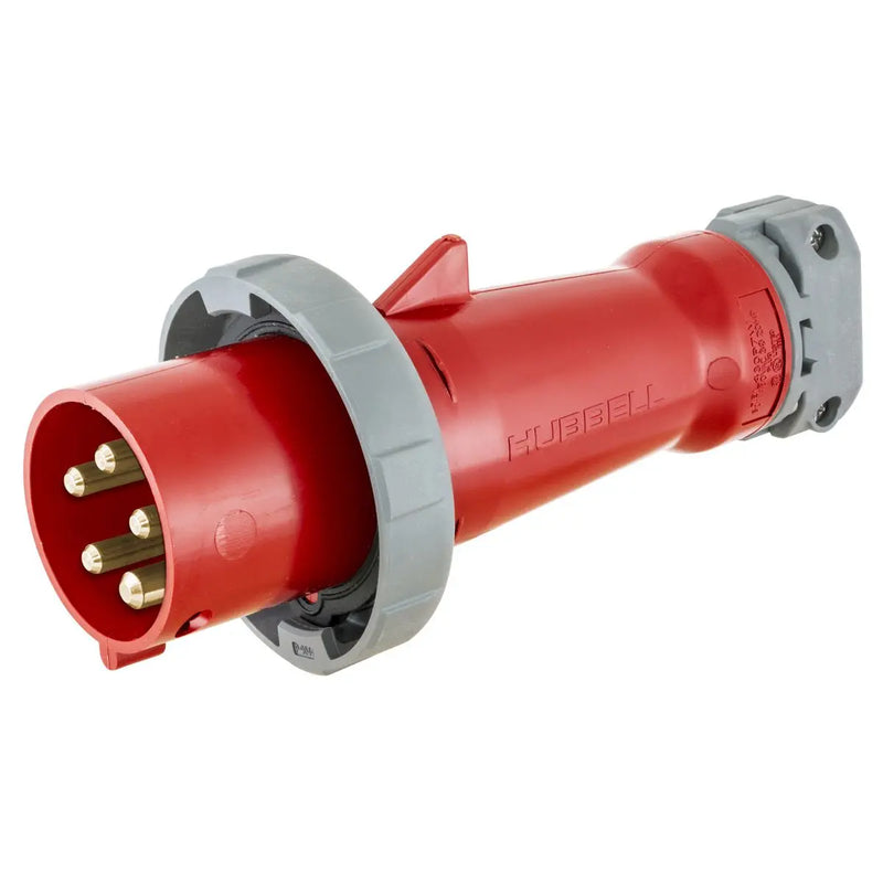 HUBBELL P+S PLUG IEC 4P5W 100A 3PH 277/480V W/T HBL5100P7W