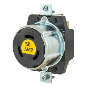HUBBELL CONTACTO 3F4H 50A 250VDC/600VAC BK WD7379