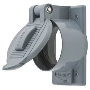 HUBBELL LIFT COVER POLYCARBONATE