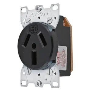 HUBBELL RECEP E.R. 3P3H 50A 125/250VO 10-50R