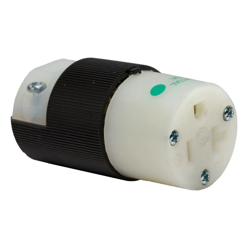 HUBBELL CONECTOR HEMBRA RECTO 2P 3H 20A 125V 5-20R  BLANCO