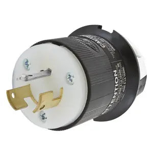 HUBBELL CLAVIJA MEDIA VUELTA 3P 3H 20AMP 125-250V