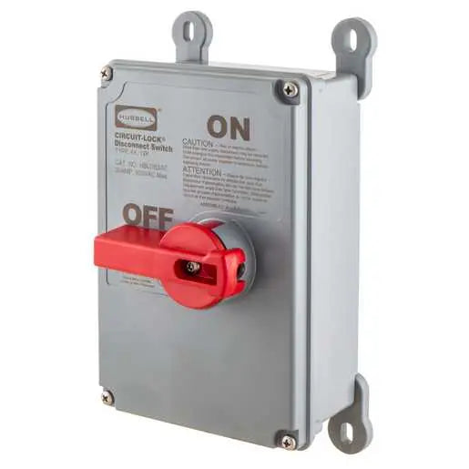 HUBBELL DISPOSITIVO DE CABLEADO 30AMP