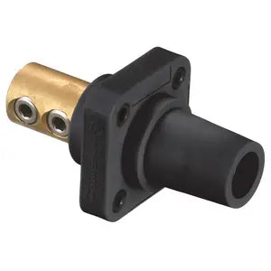 HUBBELL CAMLOCK HEMBRA 1P 400A RCPT FIJO NEGRO