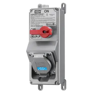 HUBBELL MECH INTRLCK SWITCHED LKG ENC HBLMITL