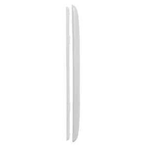 HUBBELL WALLPLATE 2G DEC SNAP-ON WHITE