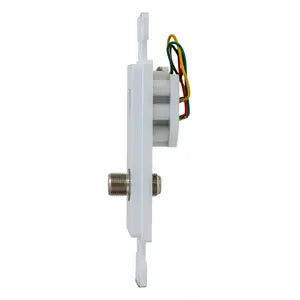 HUBBELL MODULO DECOR C/1CONECT F Y 1RJ11 BCO