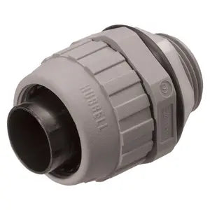 HUBBELL CONECTOR RECTO P/LIQUIDTIGHT GRIS 1/2"