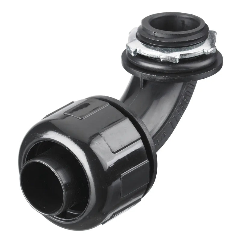 HUBBELL CONECTOR 90L/T 1/2" NEGRO