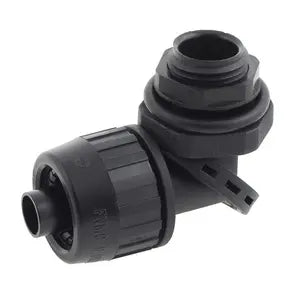 HUBBELL SWIVEL MALE L/T CONN 1/2" NM BK PS0509NBK