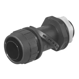HUBBELL CONECTOR PVC MULTI-P APA DE 1 NEGRO
