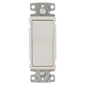 HUBBELL DECORA APAGADOR 15A 120/277V COLOR BLANCO