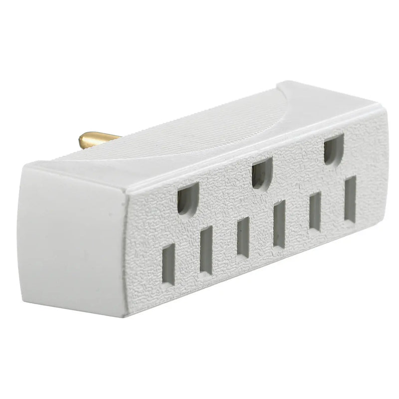 HUBBELL CONECTOR 1ENT 3SALIDAS 15A 125V BLANCO