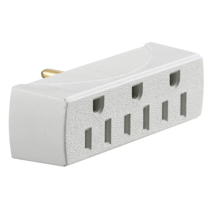 HUBBELL CONECTOR 1ENT 3SALIDAS 15A 125V BLANCO