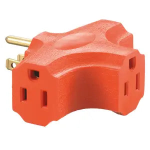 HUBBELL CONECTOR RUDO 1ENT 3SALID 15A 125V NAR