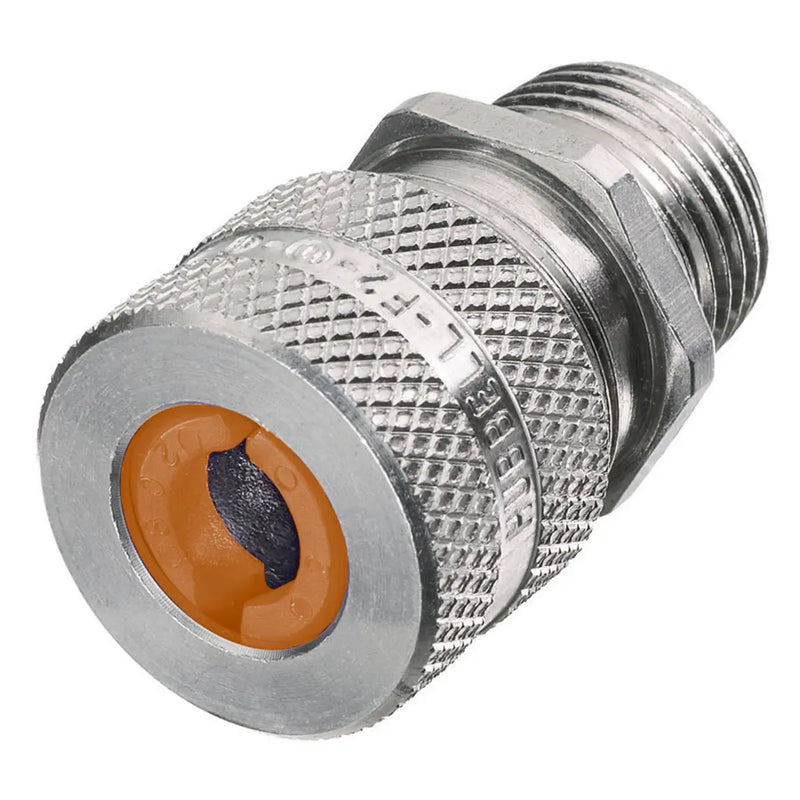 HUBBELlL CONECTOR RECTO 3/8" .13-.19 MM ALUMINIO