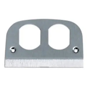 HUBBELL PLACA ACERO. INOX. P/1 DPLX. P/SC3898A