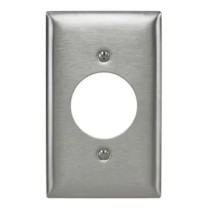 BTICINO TURNLOCK PLACA DE ACERO INOX PARA RECEPTACULO