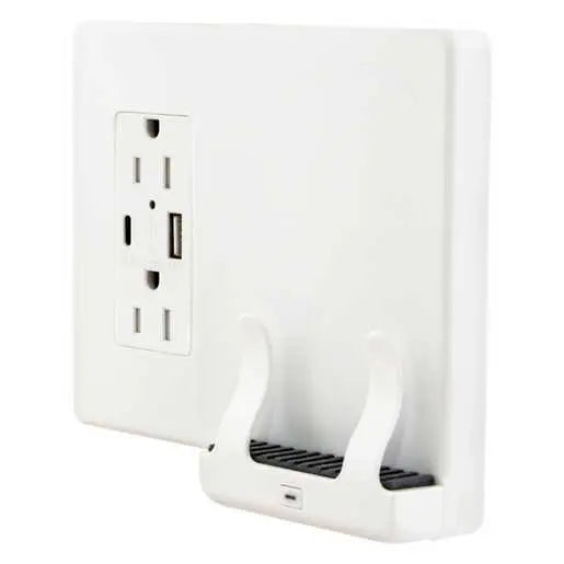 HUBBELL-KELLEMS CARGADOR DE PARED INALAMBRICO Y SALIDA USB