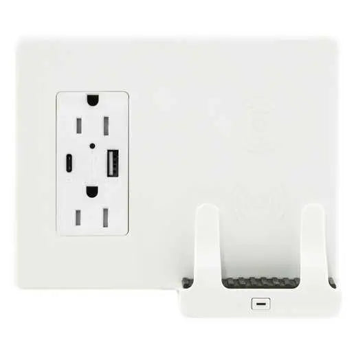 HUBBELL-KELLEMS CARGADOR DE PARED INALAMBRICO Y SALIDA USB