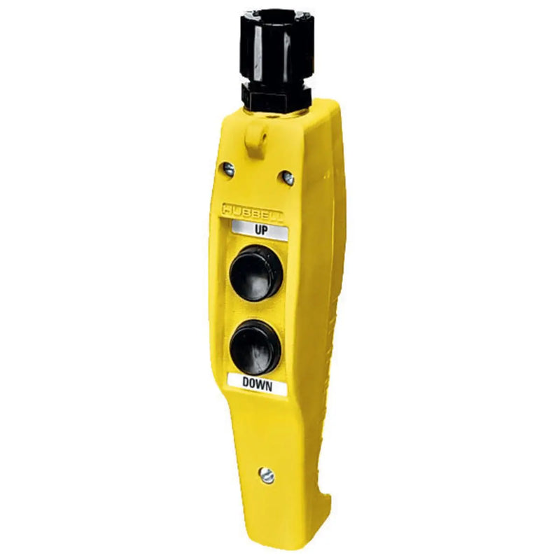 HUBBELL ESTACION DE 2 BOTONES 1VEL.C/BLOQ. 4X