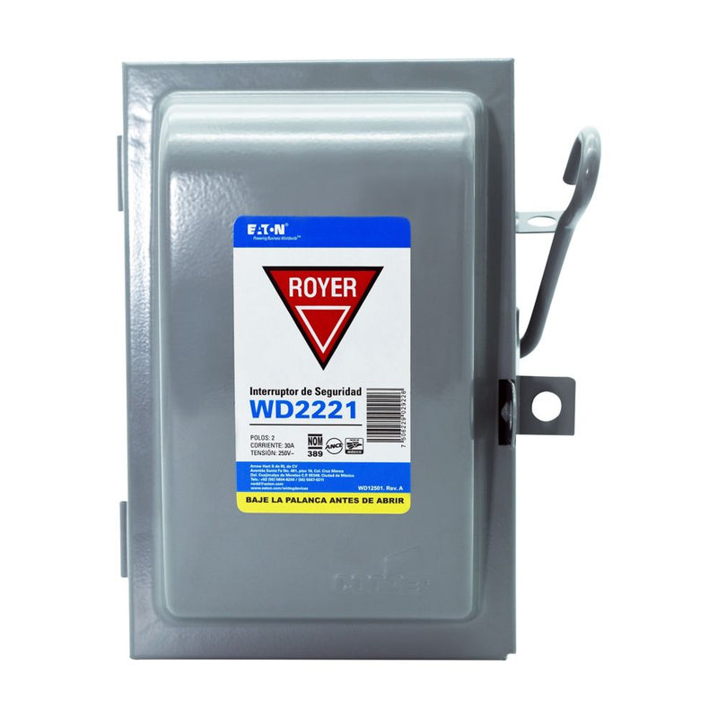 ROYER INT SEG DOBLE DESCONEXION 2X60A 250V